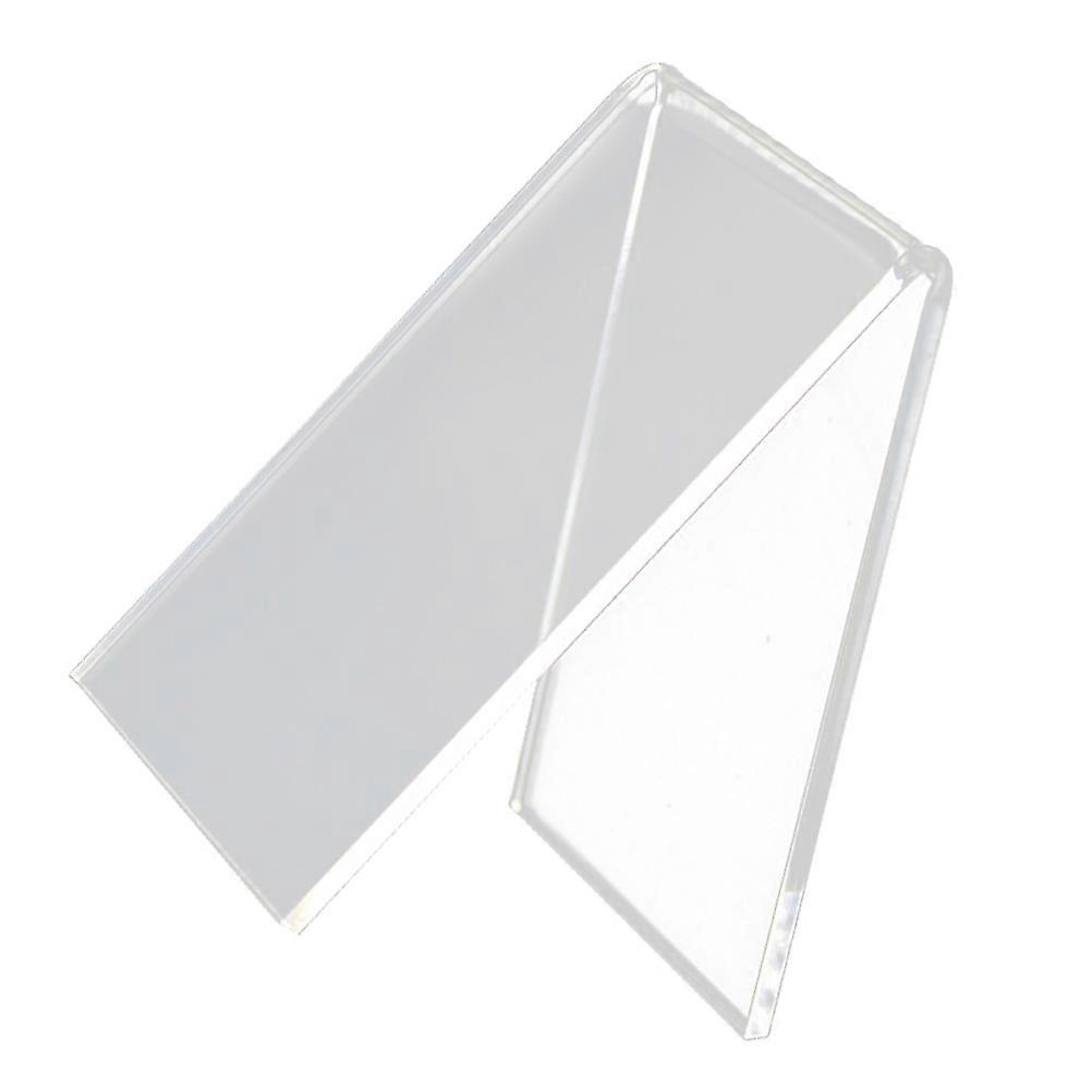 4pcs Transparent Acrylic High Heel Display Racks for Female Shoes – Stylish, Easy to Clean Shoe Holders for Store and Home Use
