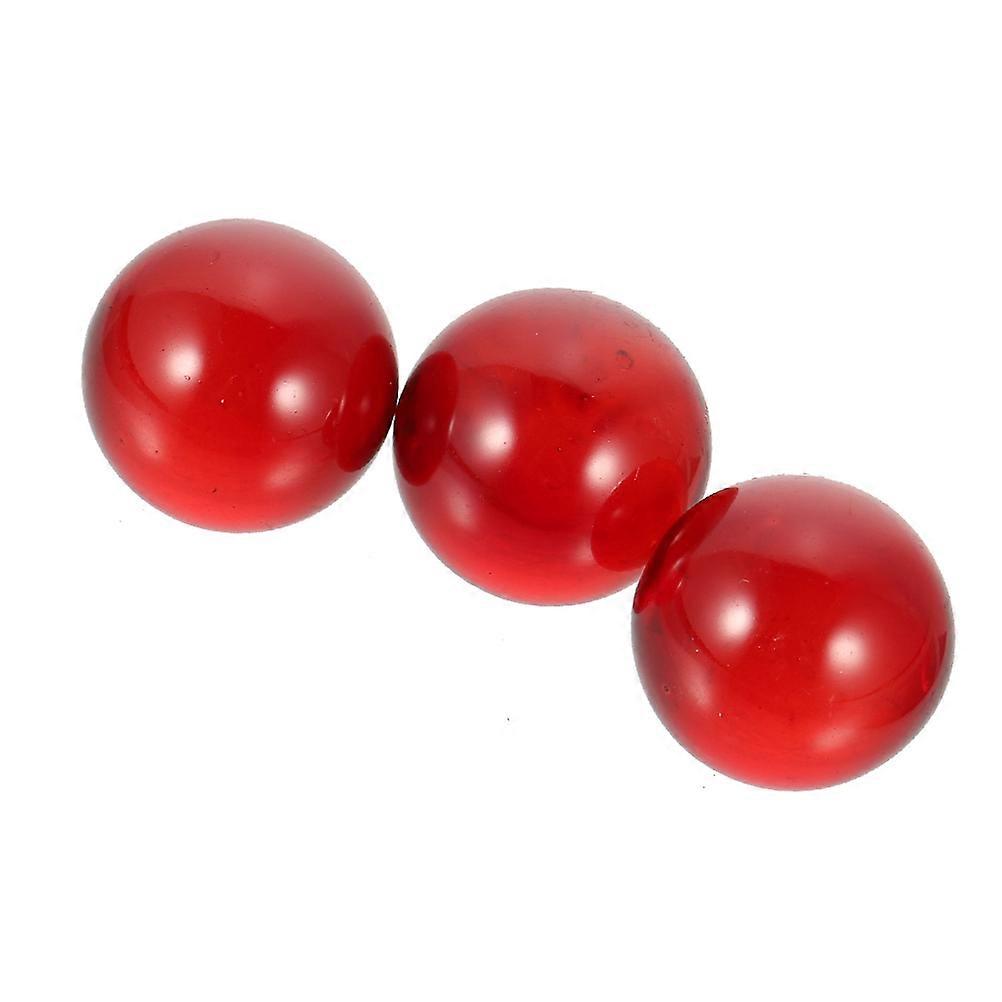 Unique Globe Table Centerpiece For Live Streaming Photography Props Elegant Decoration In Red Color 3Pcs