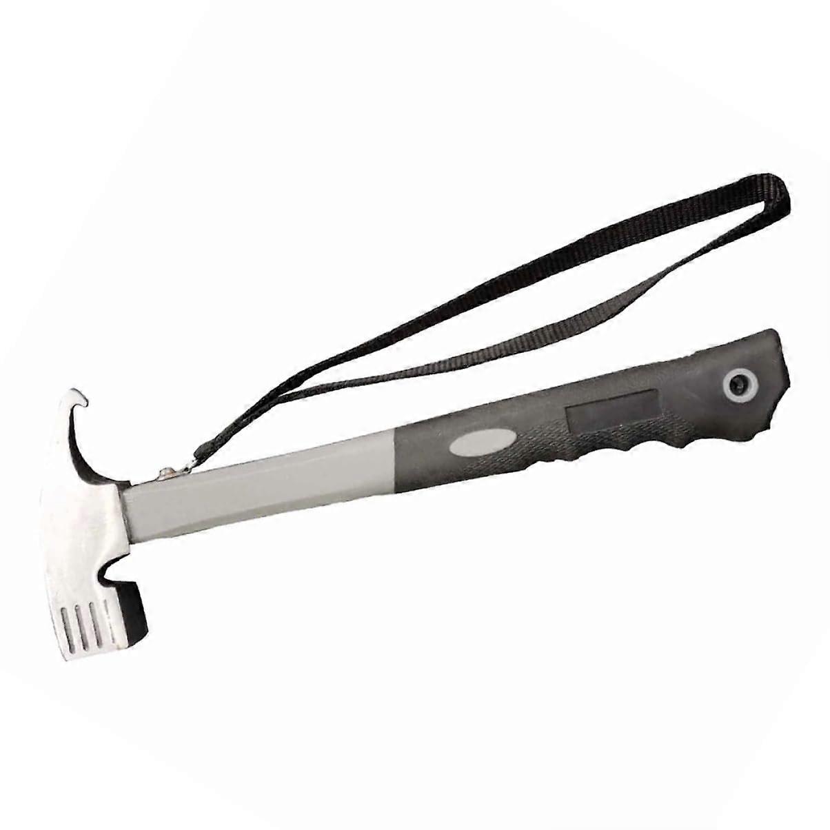 1 Piece Camping Hammer with Ergonomic Handle, Multifunctional Outdoor Tool