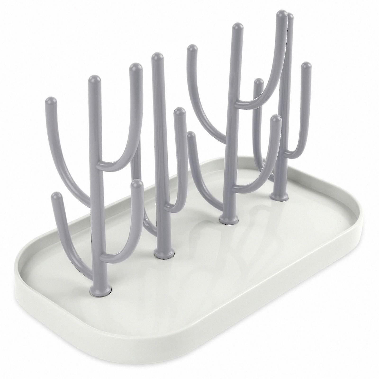 Multi-functional Bottle Drying Rack with Removable Bracket for Storage and Organization