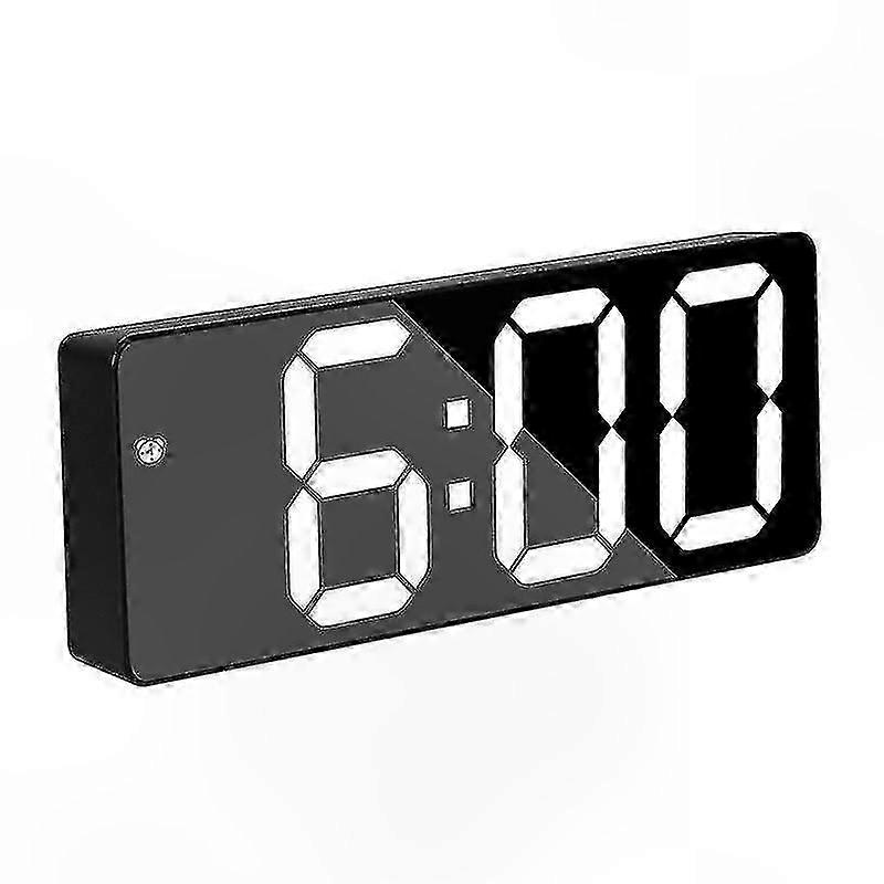 Large Digital LED Wall Clock with Number Display, Remote-Controlled Timer Function