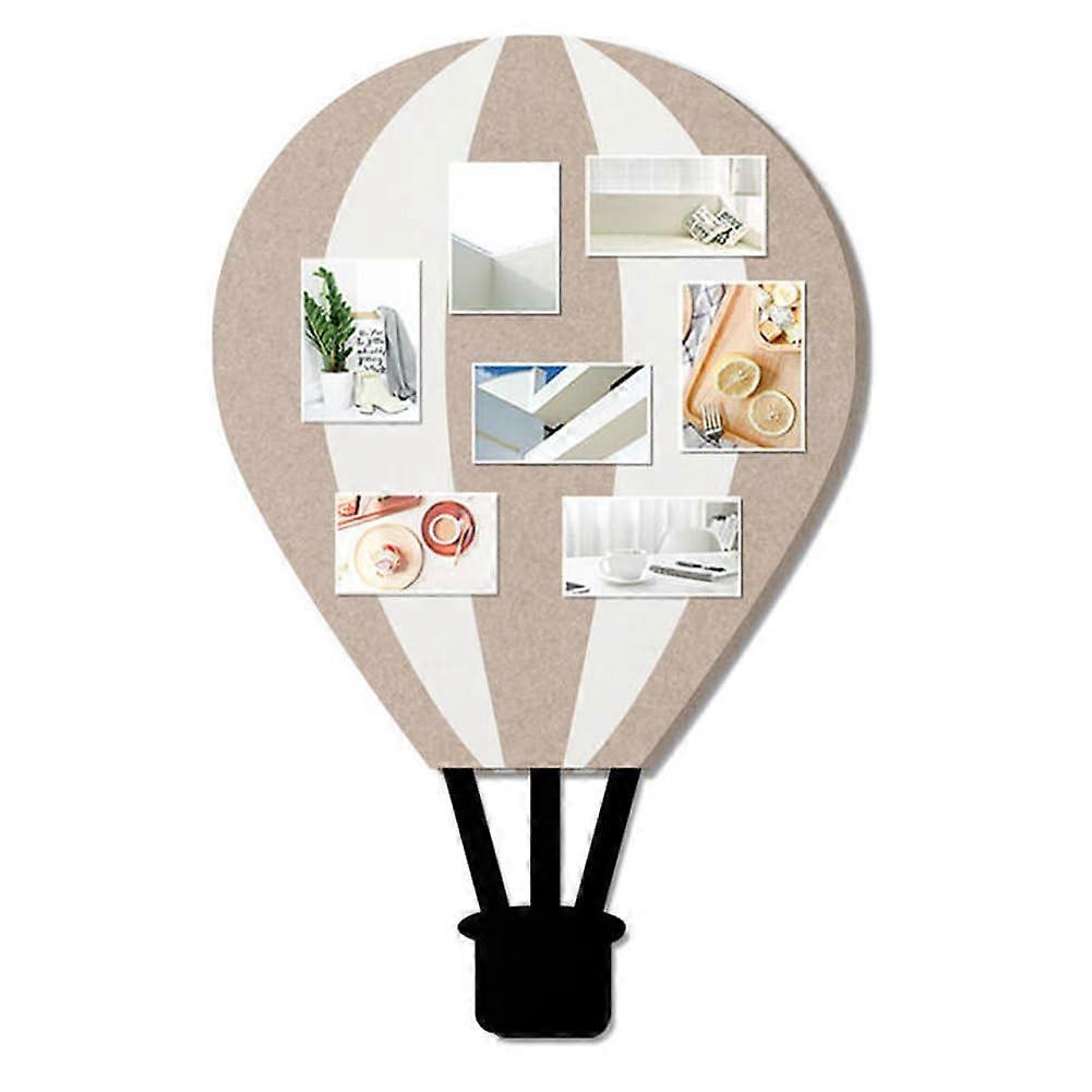 Cork board, pinboards, selfadhesive pinboards, cork boards for office, bulletin board, tack boards, memo panel (Balloon, 38.5 x 60 cm)