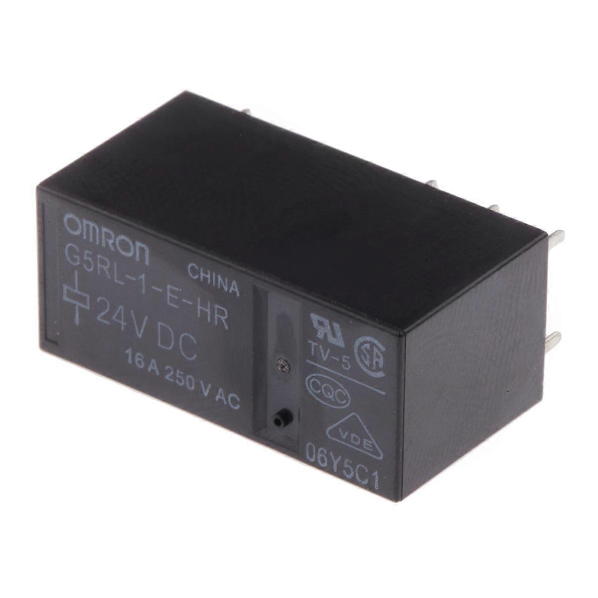 Omron Relay Spdt 24v Dc 16a Pcb Mount G5rl-1-e-hr Dc24