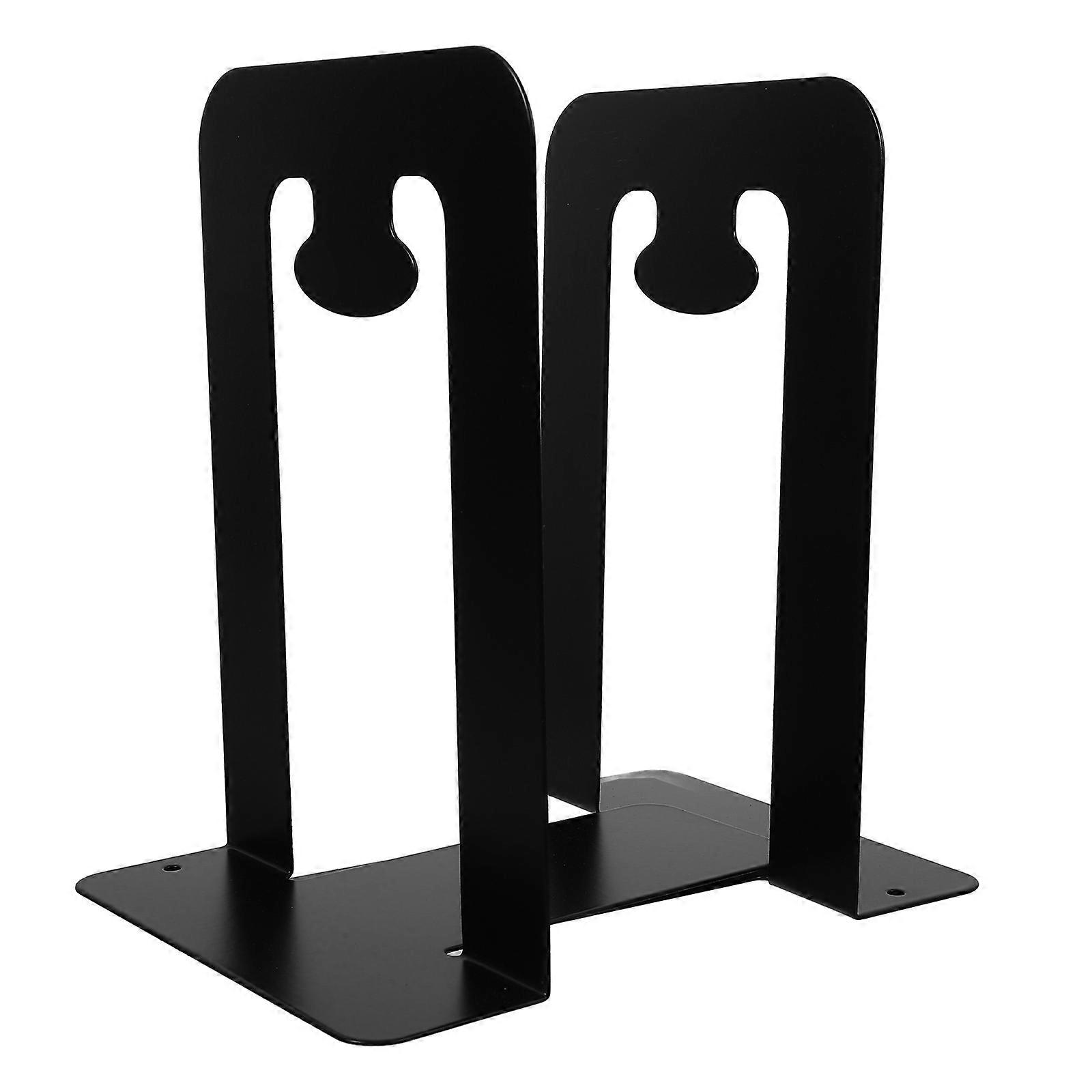 Desktop Book Ends Organizing Books Office Workers Simple Design Style 1Pair