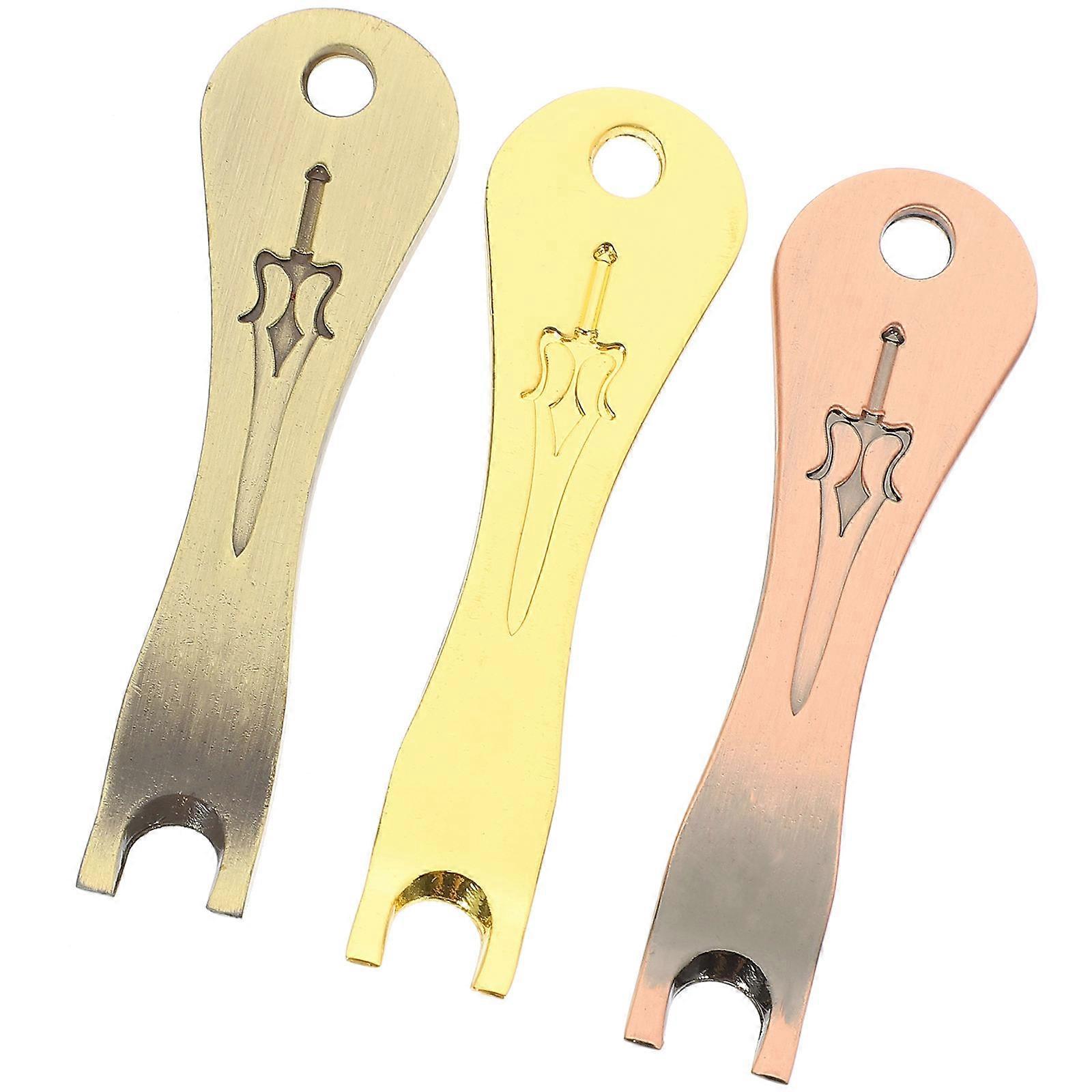 Acoustic Guitar Peg Removers 3Pcs Guitar Accessories For Guitarists Assorted Color String Removal Tools