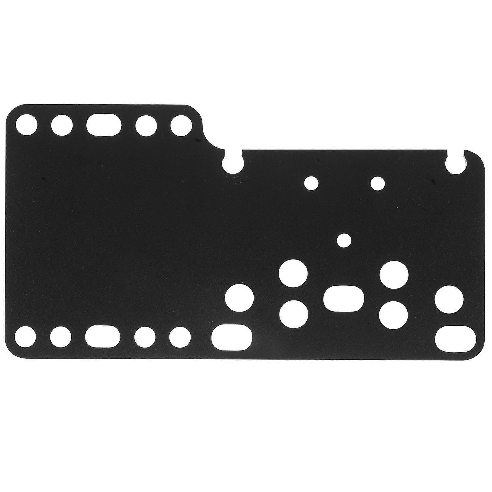 Enhanced Realism Multi Hole Deck Mount Adapter Plate for Racing Simulators