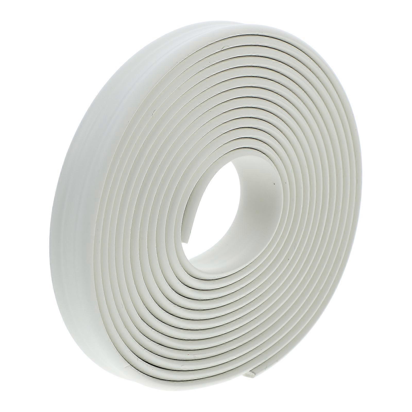 White Self Adhesive Wall Molding Trim For Door Window Protection With Durable Edge Guard Feature 1 Roll