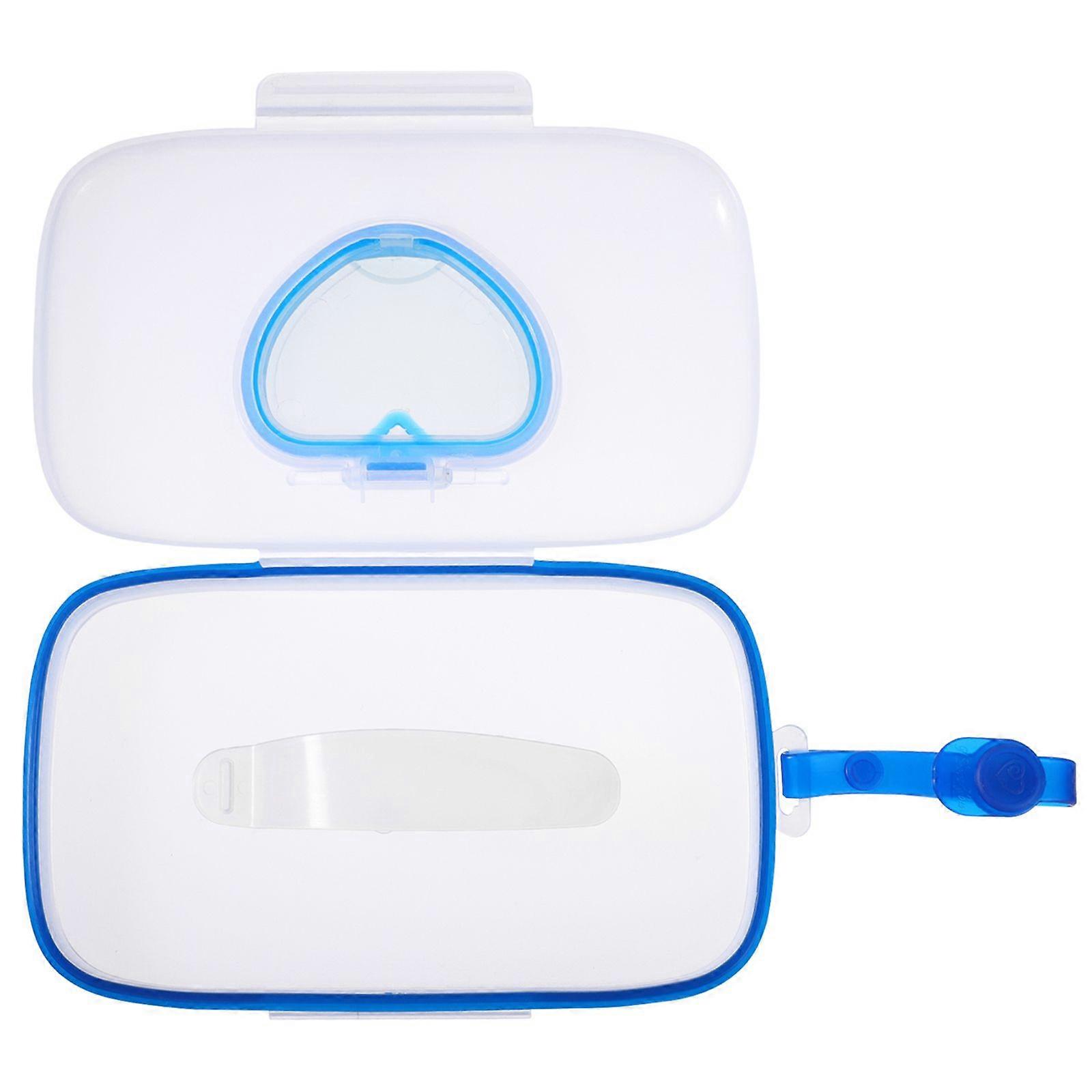 1 Pc Portable En Plein Air Bébé Lingettes Boîte Bébé Poussette Suspendue Humide Tissu Cas