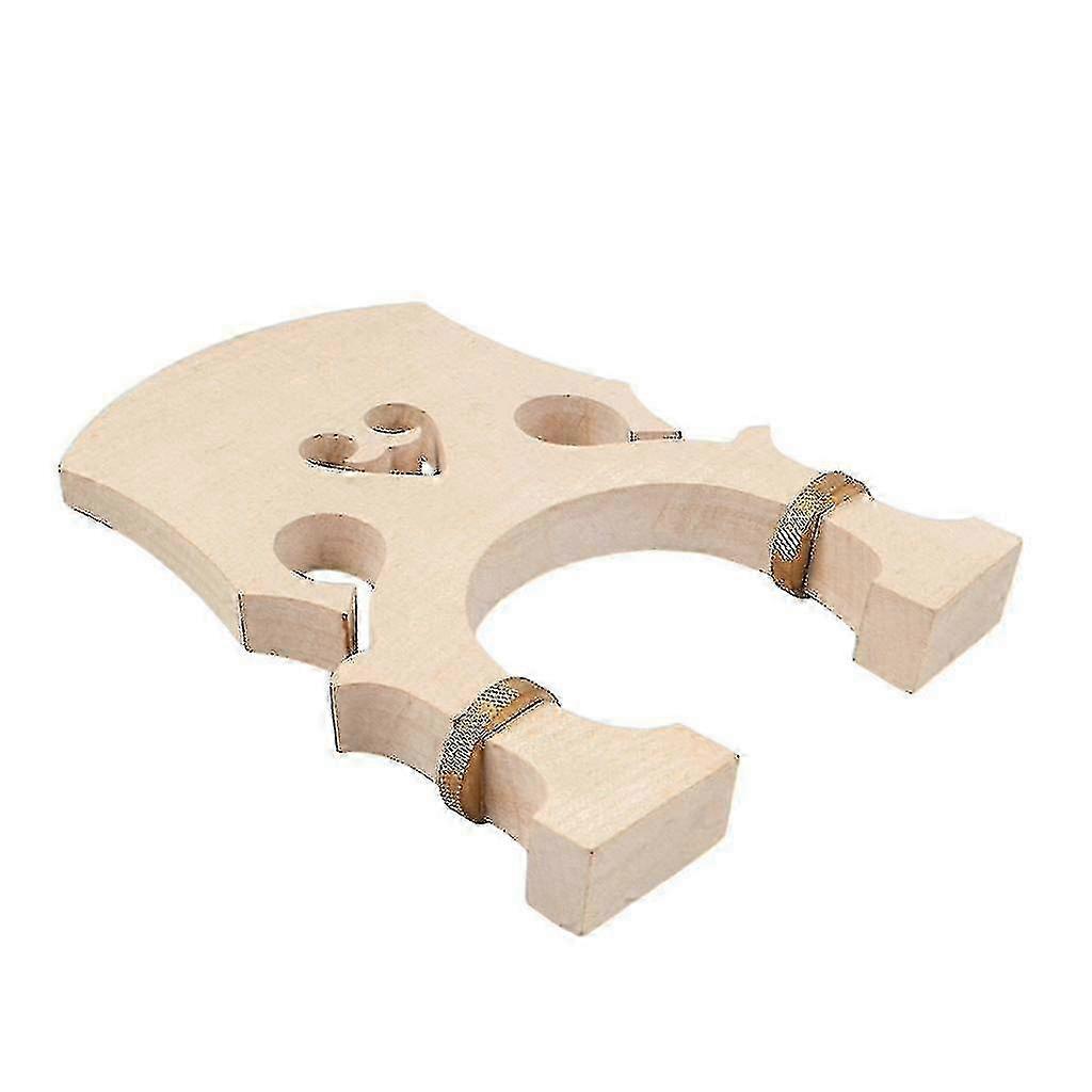 2025 4/4 Size Adjustable Double Bass Bridge - Maple Wood