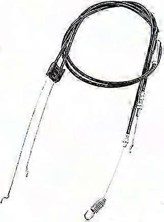 Einhell GC-PM 56/1S HW Gräsklippare Bowden Kopplingskabel Byte