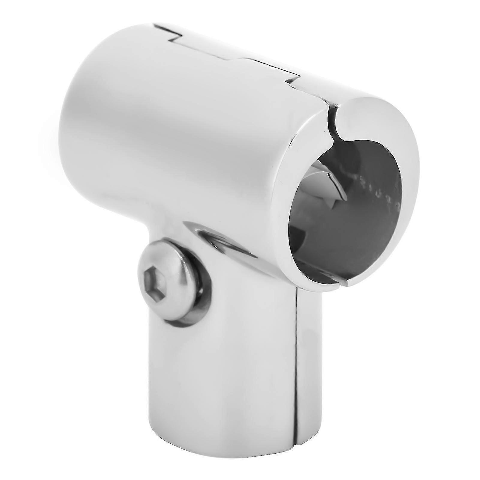 22mm rustfrit stål Tee Split Connector - 3-vejs rørforbindelsesrørfittings til både