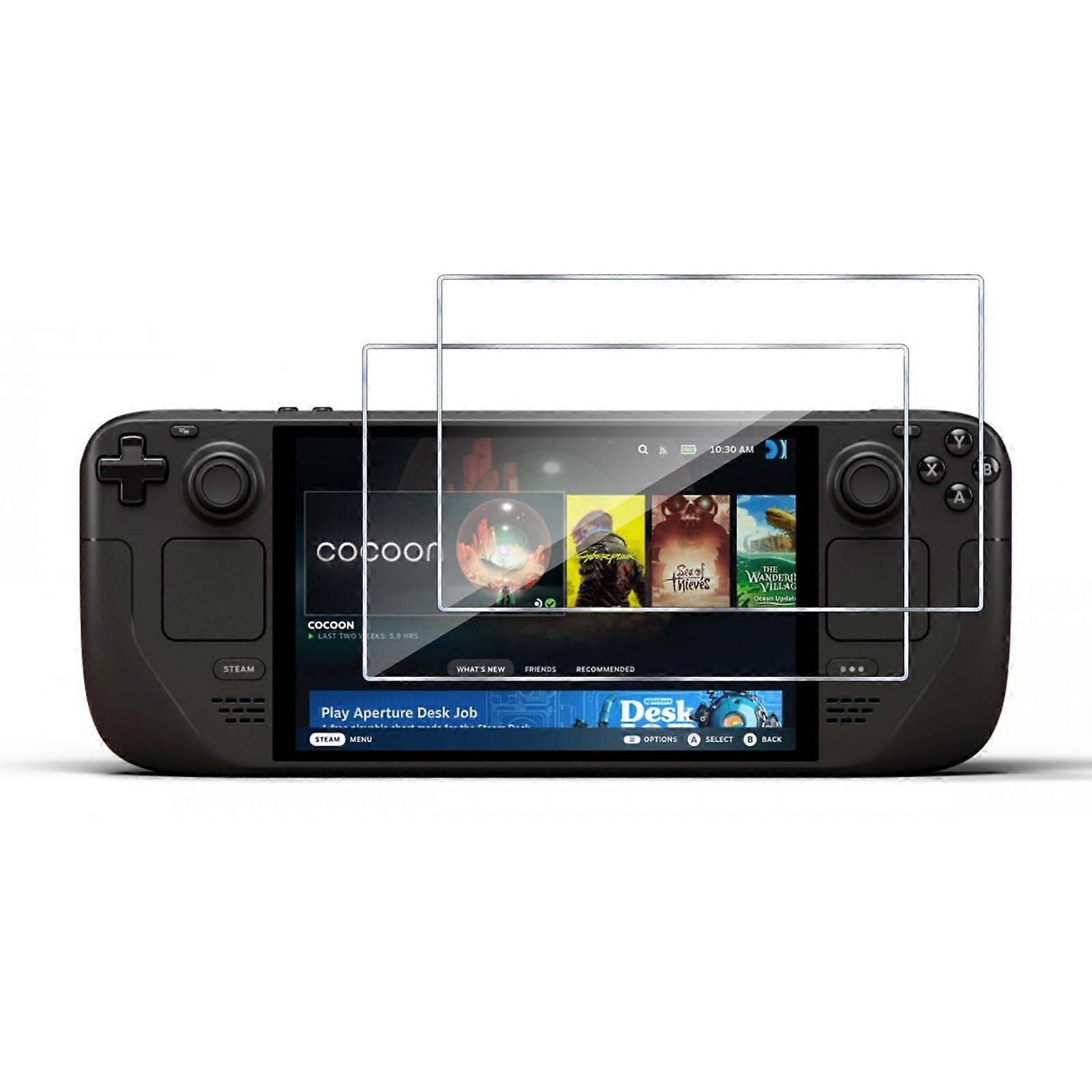 Compatible with Steam Deck OLED Tempered Glass Screen Protector, HD Clear AntiScratch