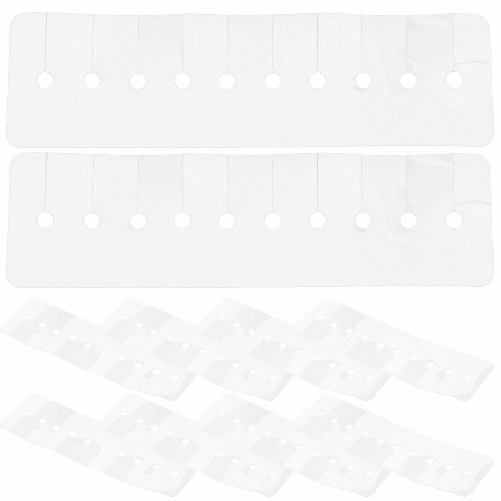 10-Pack Heat Shield Guards with Multi-Hole Design for Hair Extension Protection Tools