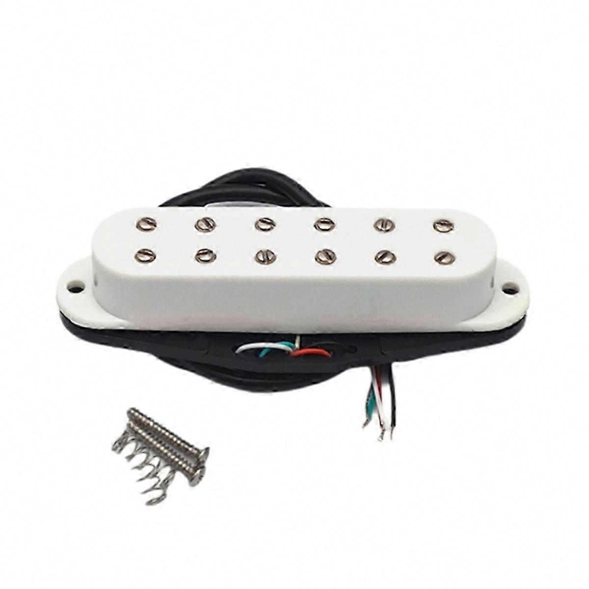 Mini Single Coil Pickup 12 Pole Small Double Rail 4 Core Wire Guitar Pickup