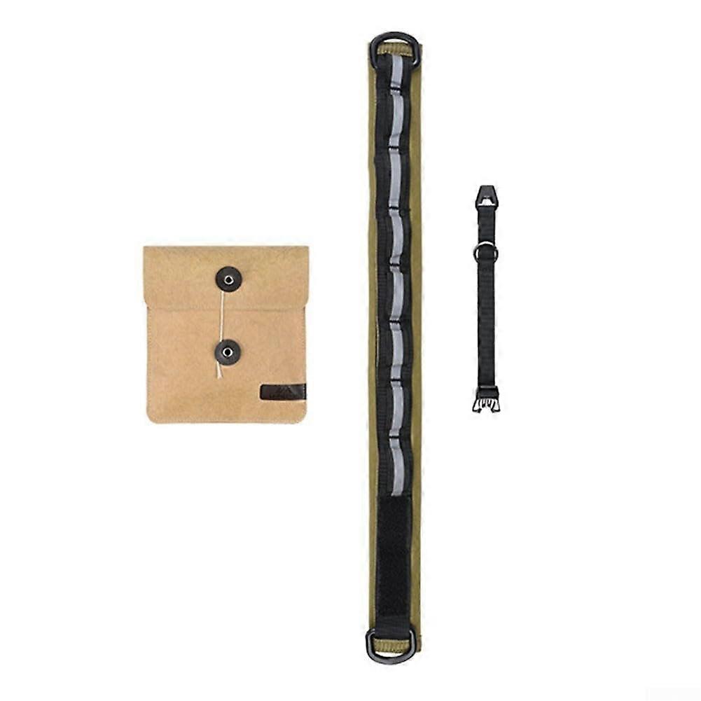 Canopy Pole Hanging Chair and Tripod Hanging Set for Camping, Yellow Lanyard, Durable Material, Easy Setup