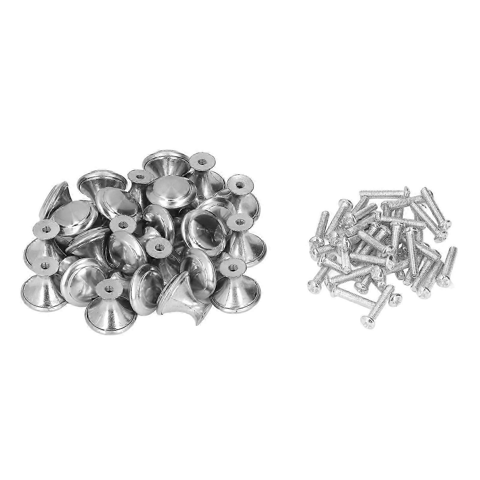 40Pcs Round Cabinet Knobs, Rustproof, Stylish Furniture Knobs