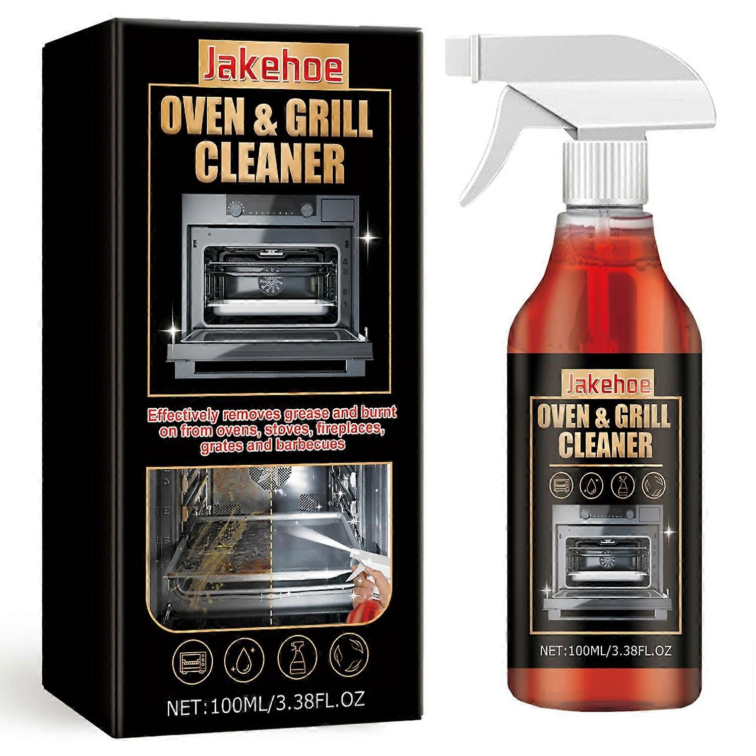 1-6 ks JAKEHOE 100ml čistič kuchynských rúr, penový čistič rúr, odstraňovač škvŕn z grilu, dezodorant, JHC01-A001-100-B
