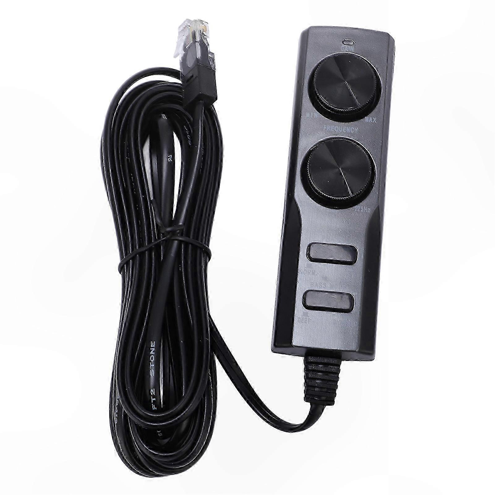 Subwoofer Speaker Control Cable for Car Stereo Systems Ultra Thin Design Wire Controller Compatible with Multiple Models
