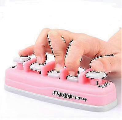 Piano Finger Strength Trainer Hand Exerciser (Pink)