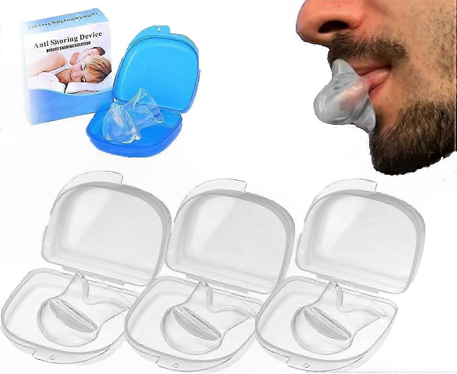 Tongue Retainer for Snoring Relief and Improved Sleep Quality - Natural Anti-Snoring Solution