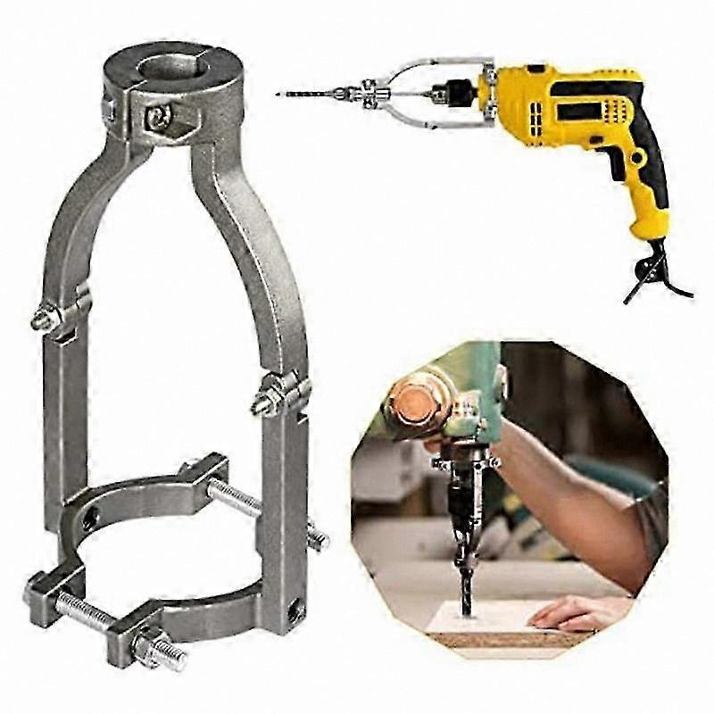 Mortising Drill Press Attachment for Square Hole Drilling and Assembly Tasks with Adapter Compatibility
