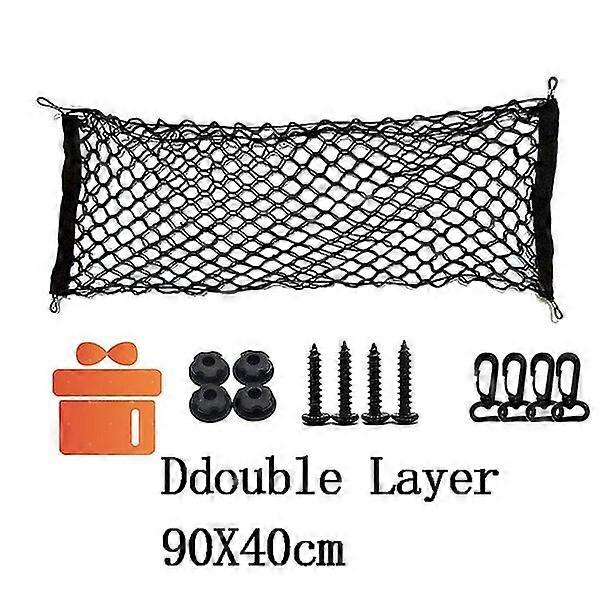 Bagagerumsnet, 90x40cm, 6 dele, nylongummimateriale