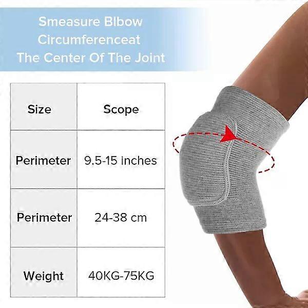 Elbow pads, made of polyester sponge material, suitable for multiple occasions