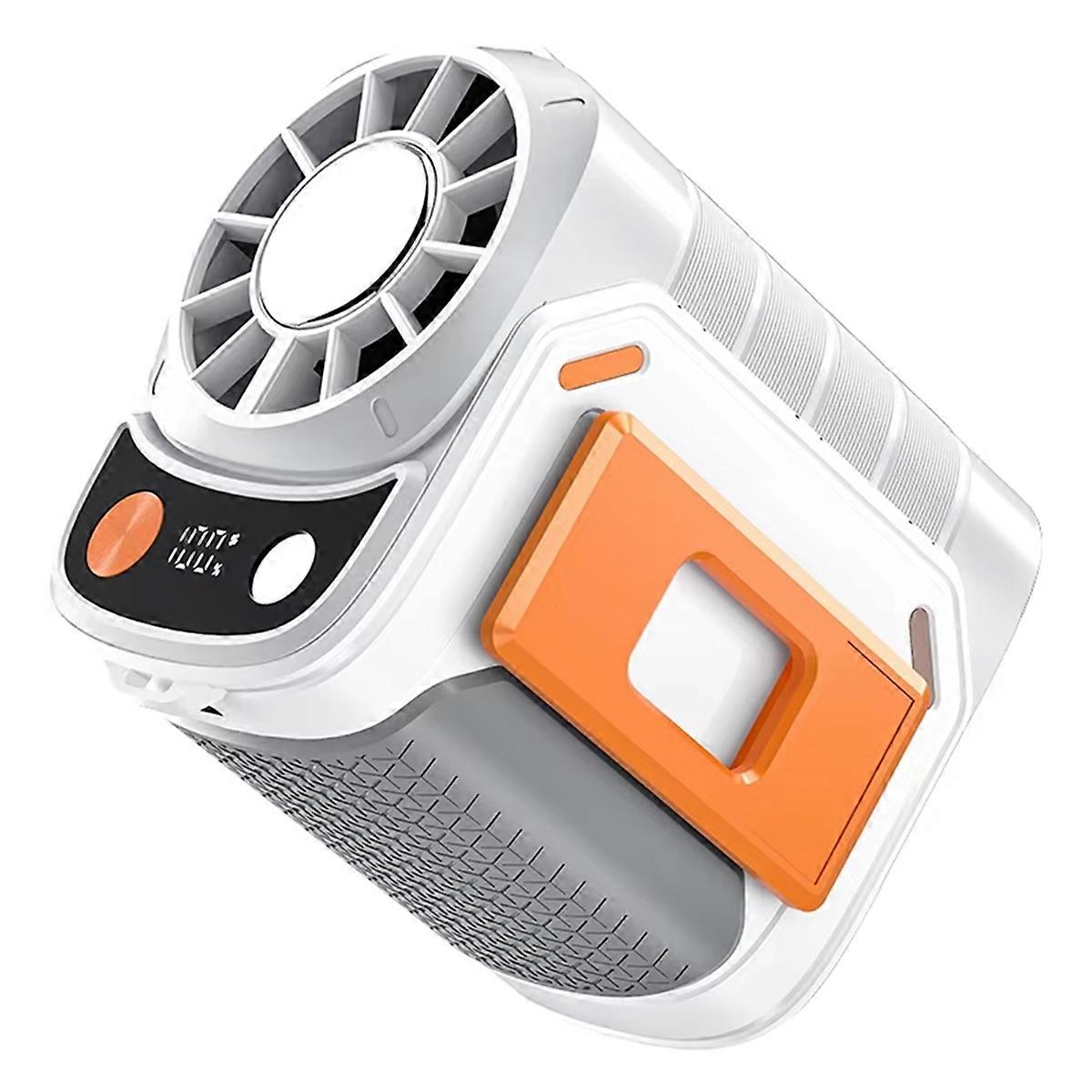 Waist Clip Fan 6000mAh - Portable Belt Fan, Strong Airflow, Ideal