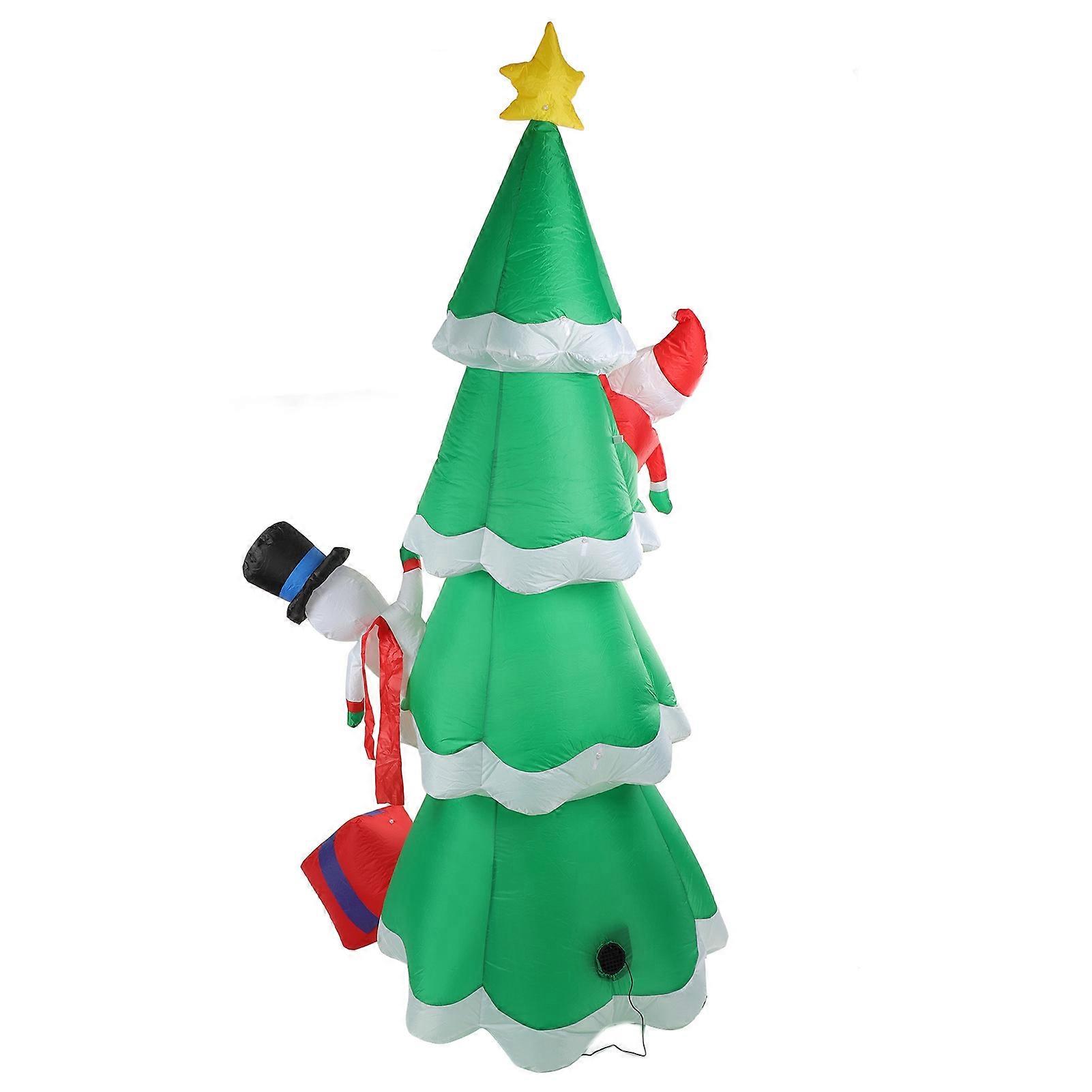 Inflatable Christmas Tree 15LED 105x105x240cm with Gift Boxes