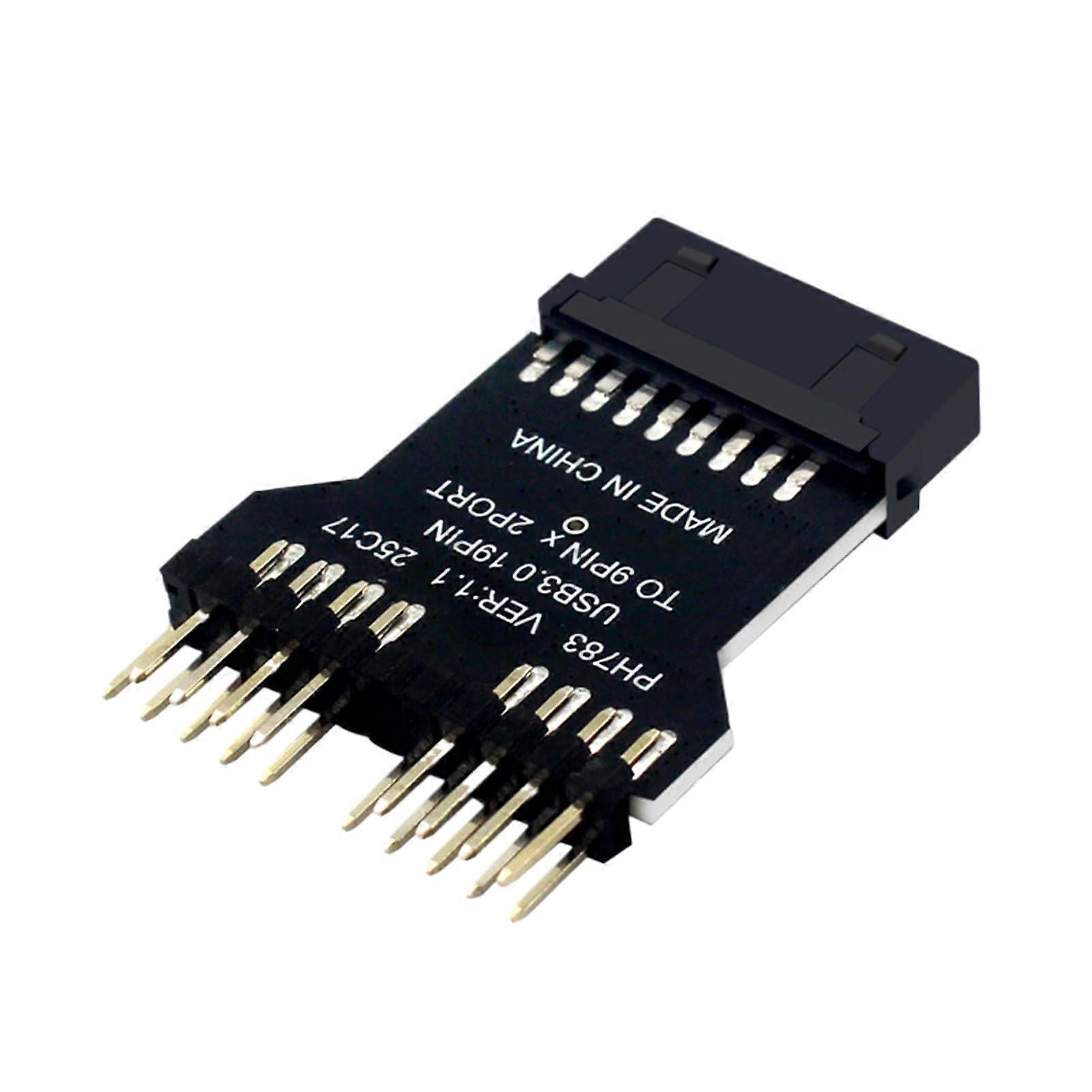 Motherboard 9-Pin Expansion Connector 19-Pin USB 3.0 Dual 9-Pin USB 2.0 Interfaces Port Multiplier Hub For Water Cooling