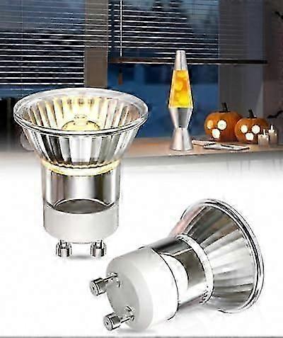 35W GU10 Lavalampe, Mini MR11 GU10 Halogen Reflektorlampe 200LM Warmweiß 2700K GU10 Strahler Abstrahlwinkel 24 dimmbar Halogen