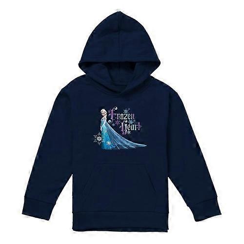 Frozen Childrens/Kids Frozen Heart Elsa Pullover Hoodie