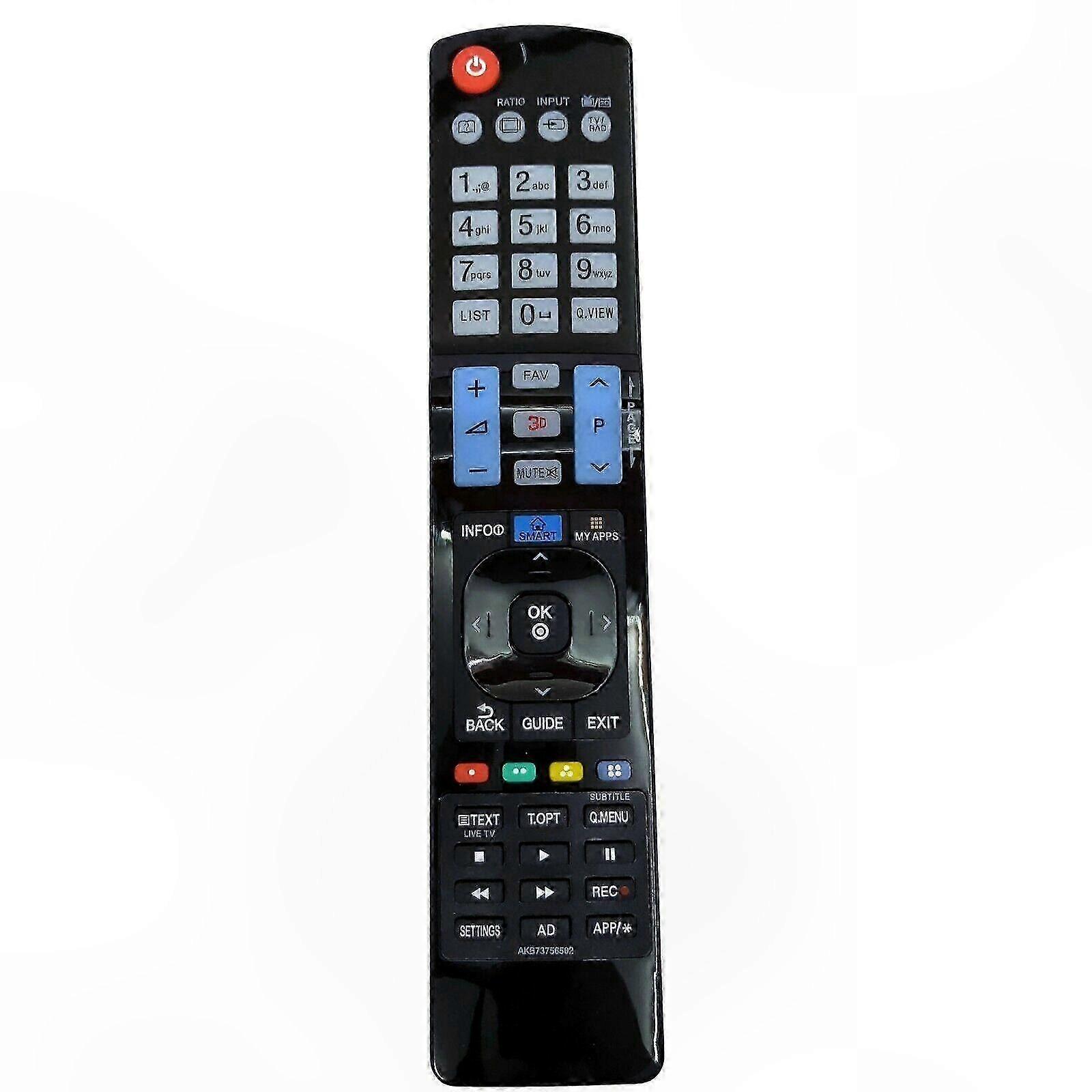 Universal Remote Control for Smart LCD TVs, Compatible with 49UF7300 Models, Replacement for AKB73756502 AKB73756504