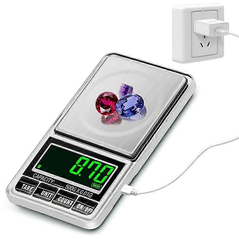 LCD Display Digital Scale 0.01 Precise Mini Pocket Electronic Balance Gram Weight