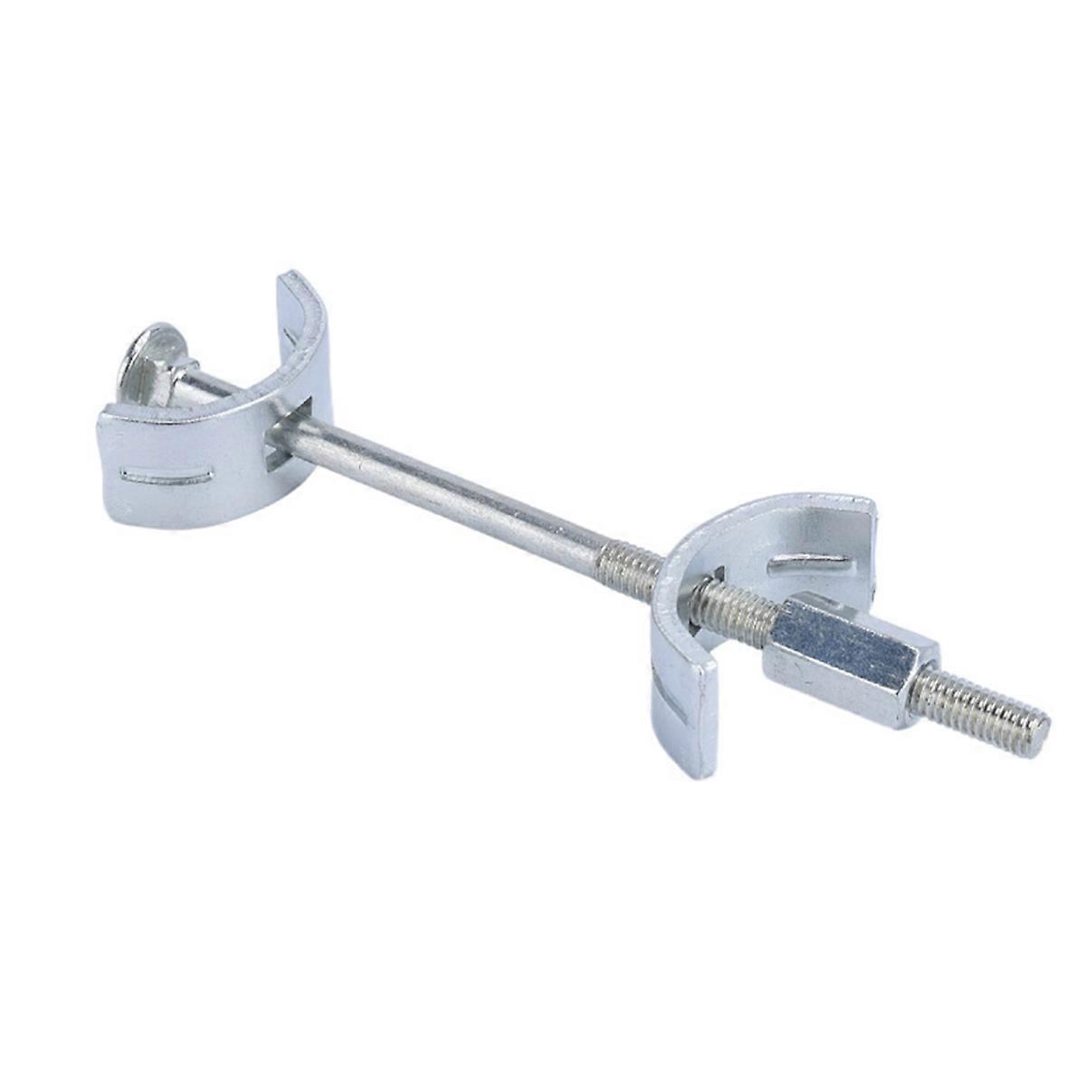 10Pcs Countertop Benchtop Joiner Joint Connector M6 Thread Bolt Half Moon Shaped Bracket Dog Bone Fastener