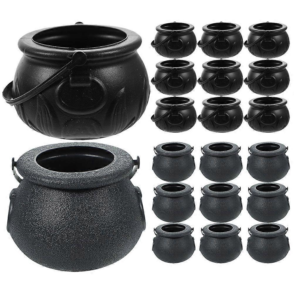 24 قطعة حلوى المرجل غلايات حزب الديكور هالوين نمط الحلوى دلو حاوية الحلوى