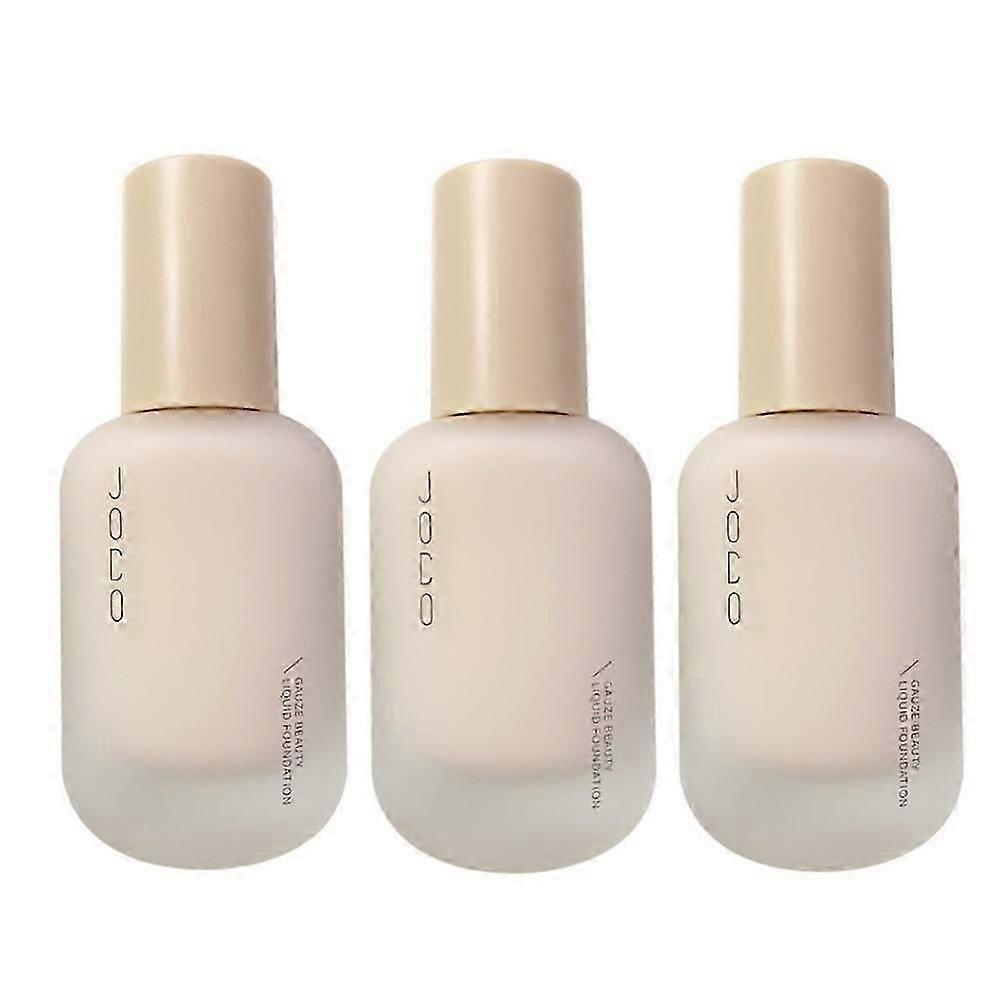 1-3 Pack Liquid Foundation with High Coverage, Long-Lasting BB Cream & Concealer