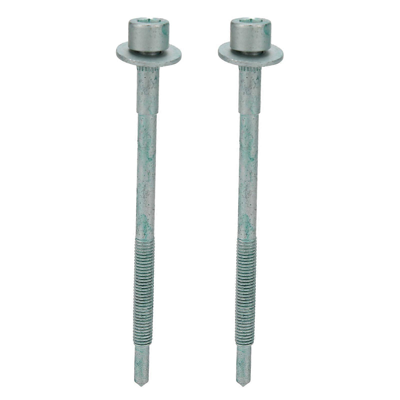 2Pcs Car Front Bumper Fixing Screw Durable Bolt Fit for A6 C5 M8 Thread