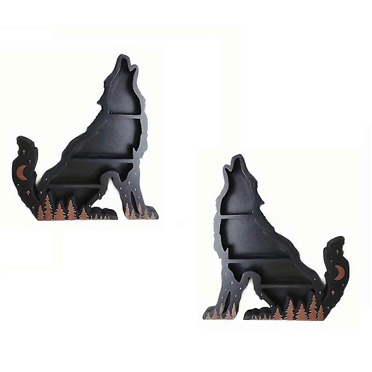 For Crystal Stone Display Rack Crystal Stand Wooden Floating Wall Shelf