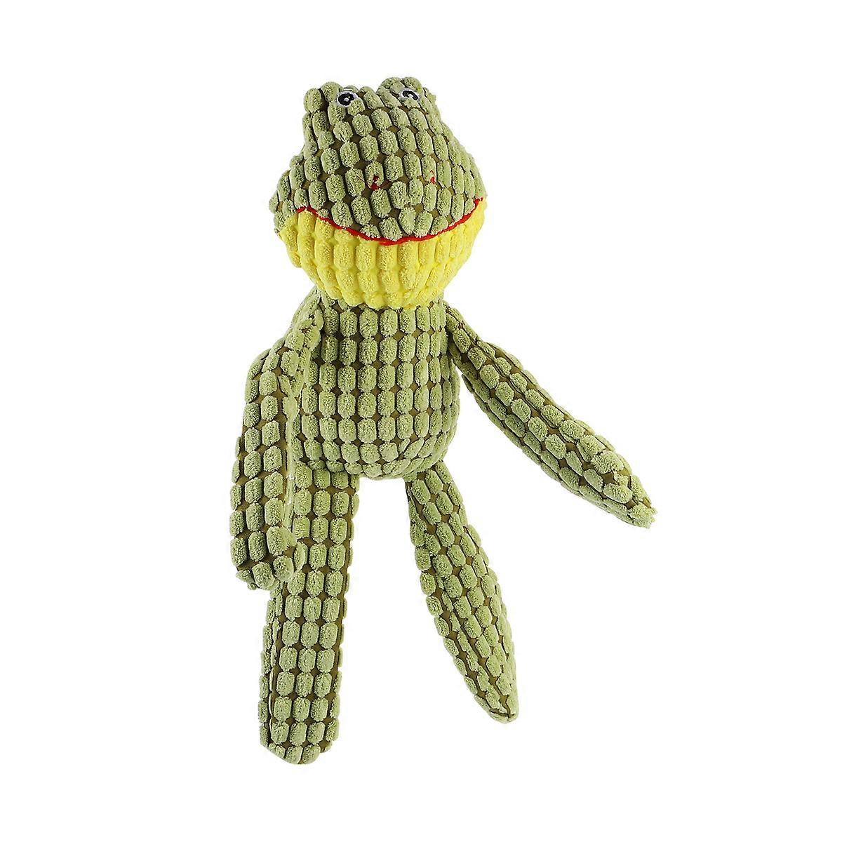 Dog Plush Toy for Pet Chewing with Sound 3Pcs Assorted Colors