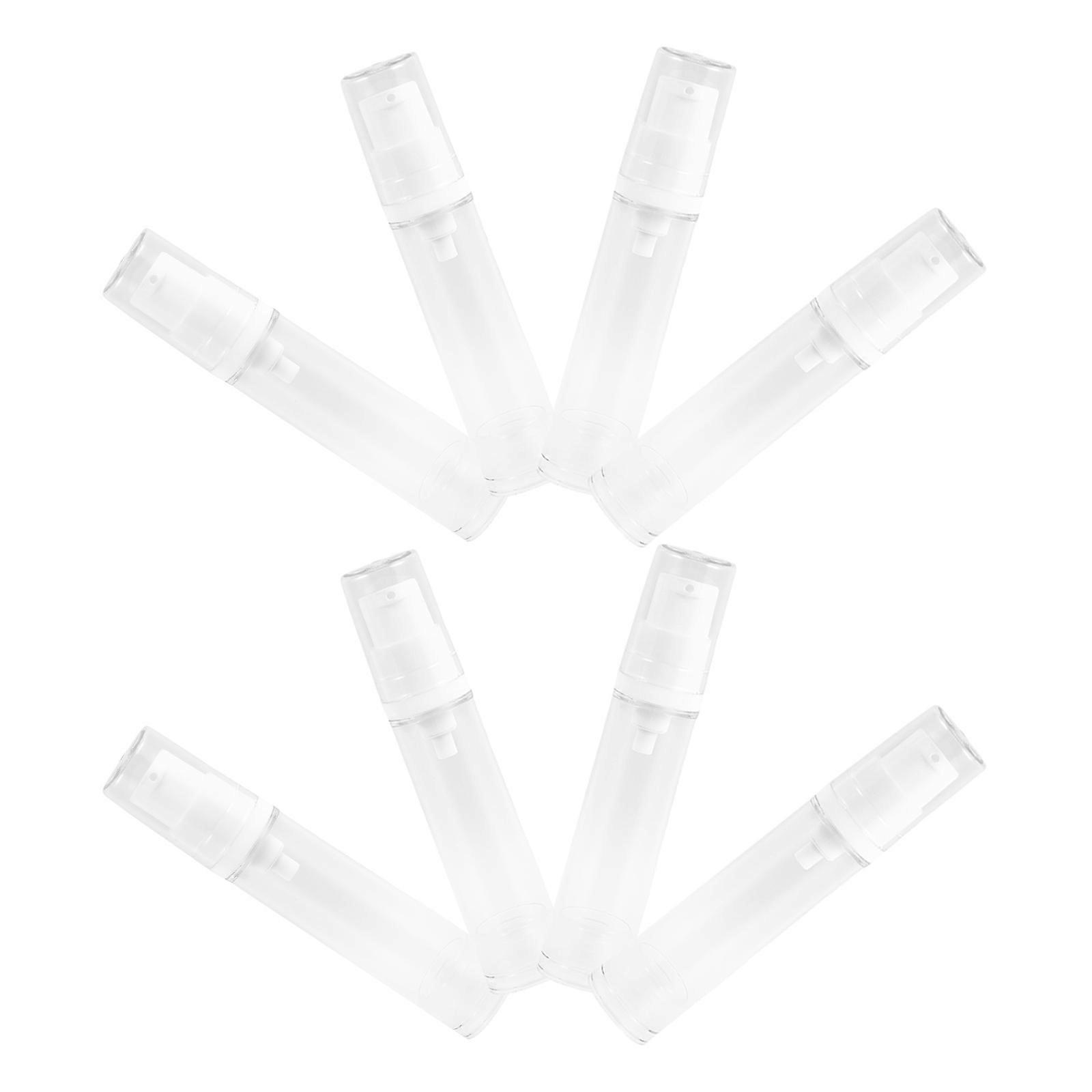 Empty Lotion Bottles Airless Pump Bottle for Travel 8Pcs Refillable Mini Containers
