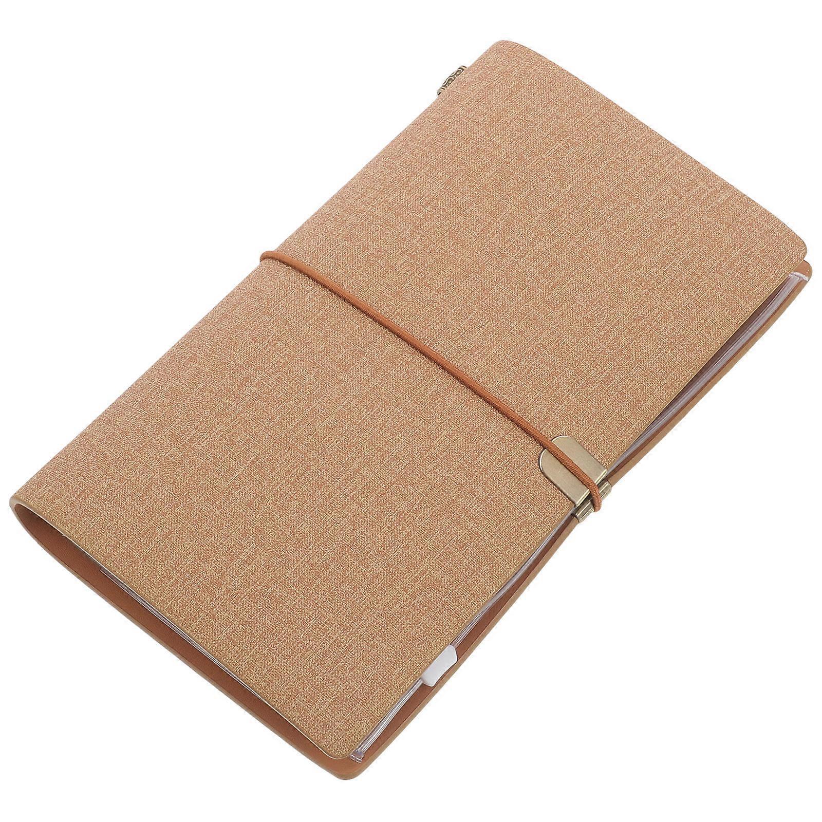 Multipurpose Travelers Notebook Writing Notepad 3Pcs Creative Loose Leaf Book