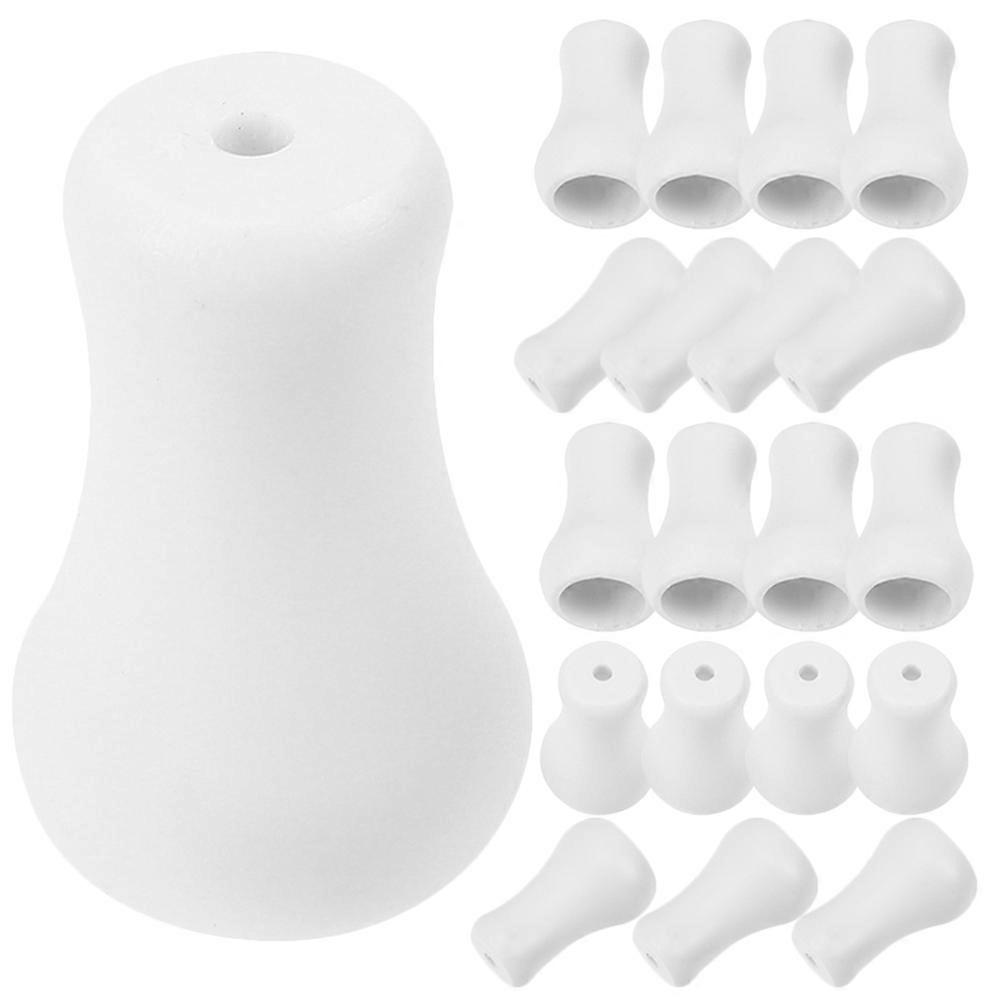 Blind Cord Knobs White Plastic for Corded Blinds Pull Cord Holder 80Pcs