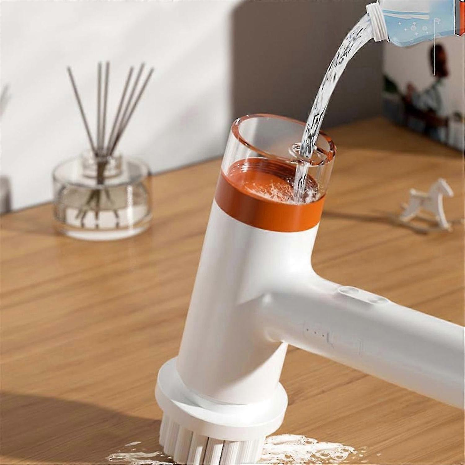 Multifunctional Cleaning Brush,Cordless Cleaning Brush Scrubber