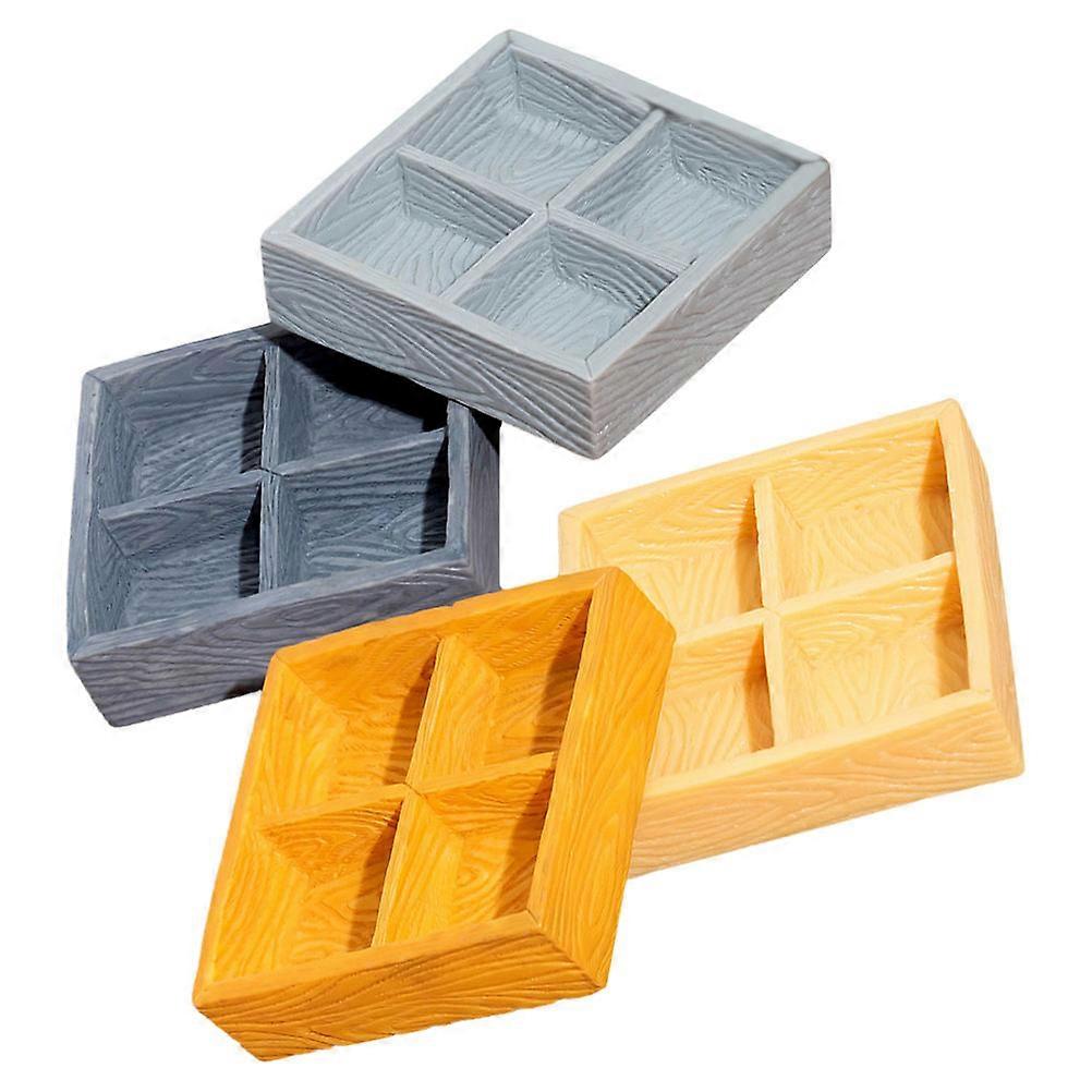 Miniature Dollhouse Accessories Resin Storage Box for Candy Storage 16Pcs