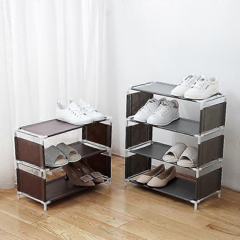 Multi-layer Shoe Rack Organizer Household Fabric Storage Rack Simple Dormitory Provincial Space Rack