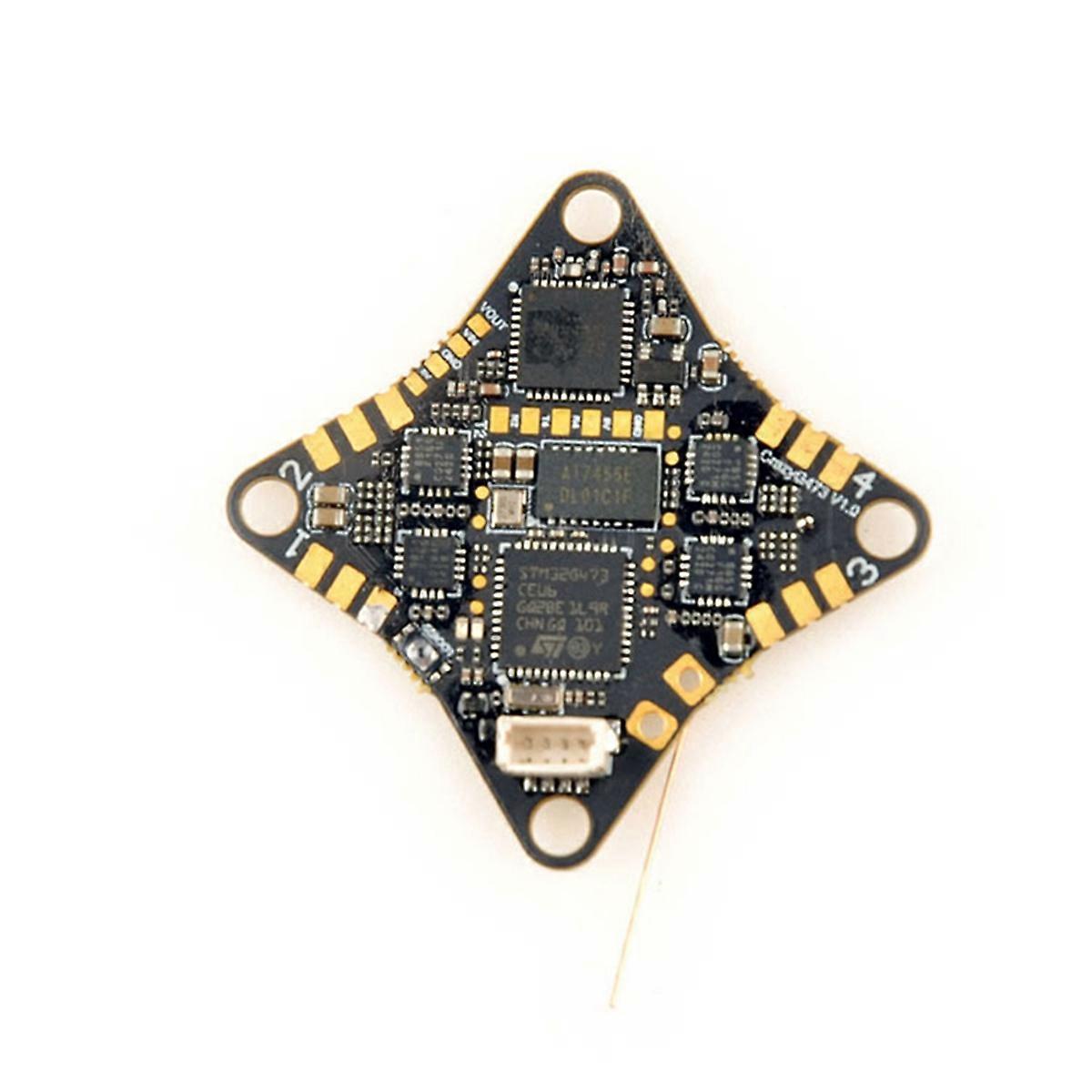 CRAZYG473 V1.0 AIO 5-in-1 Flight Controller Built-in UART ELRS Receiver 5.8G OpenVTX for 65mm 1S Mic