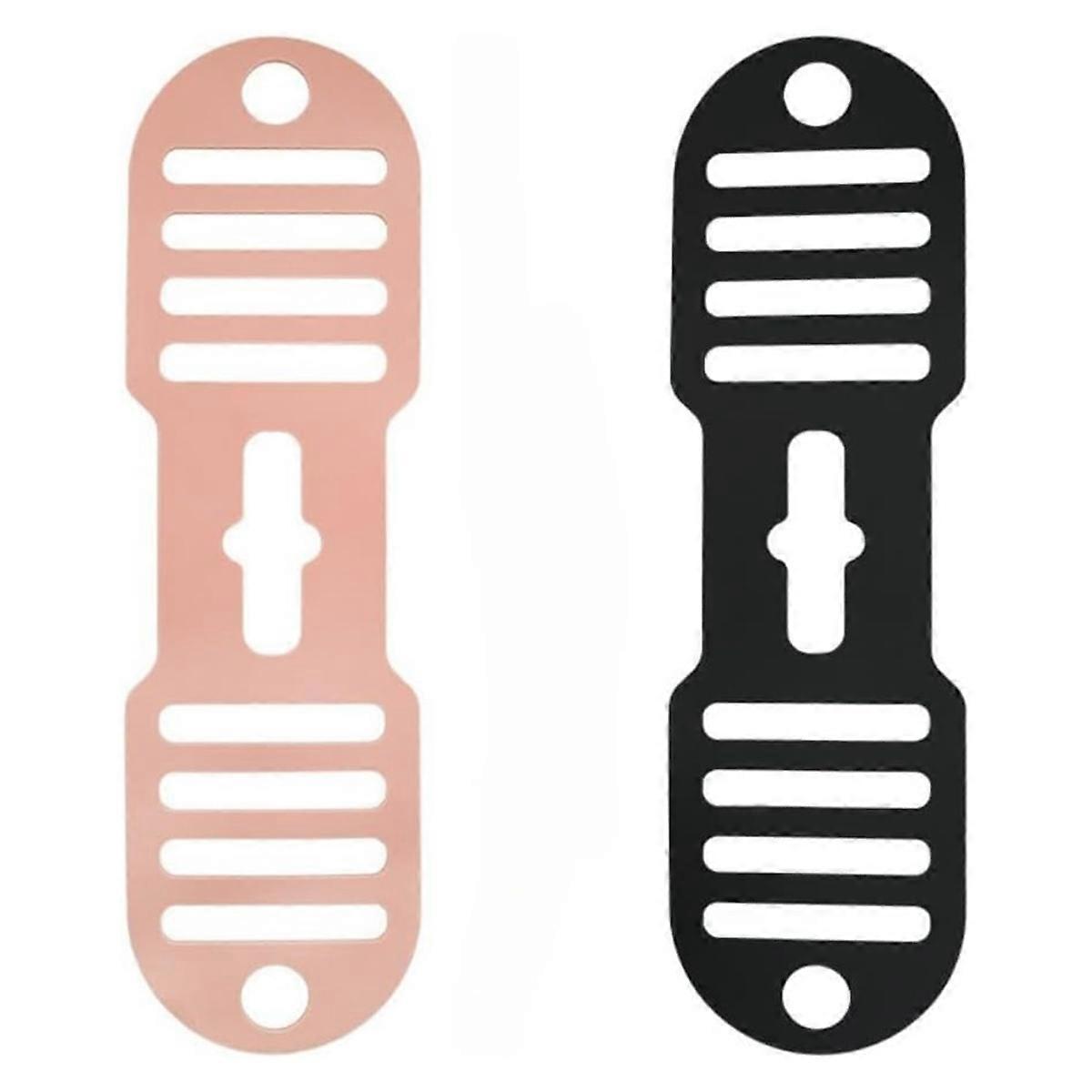 2pcs Silicone Lid Lock Strap for Low Cooker (6/7/8 Quart) Universal Pot Lid Holder Rubber Strap Alte
