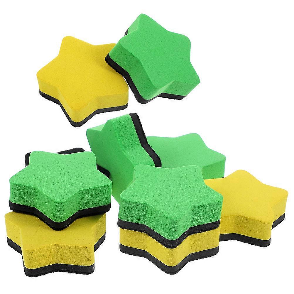 Assorted Color Dry Erase Erasers for Classroom 20Pcs Small Whiteboard Erasers