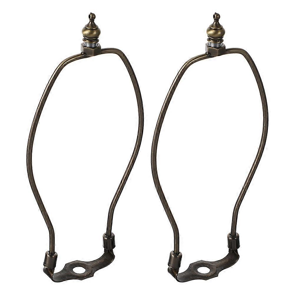 Lamp Shade Harp Holder 8Pcs Practical Accessory For Lamp Lighting Fixture Home Office Stylish Black Durable Design